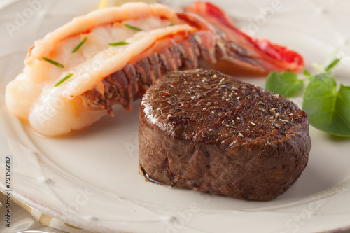 Lobster with Steak