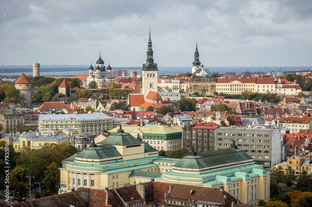 Obraz premium Tallinn, Estonia