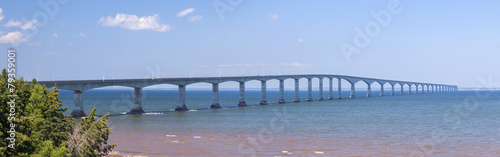 Canvastavla Confederation Bridge panorama