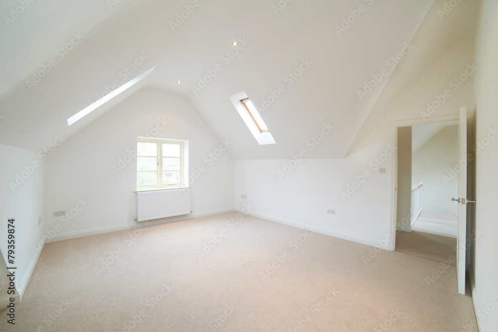Empty Bedroom In Modern House Empty Bedroom In Modern House