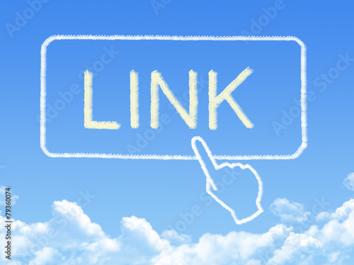 link message cloud shape