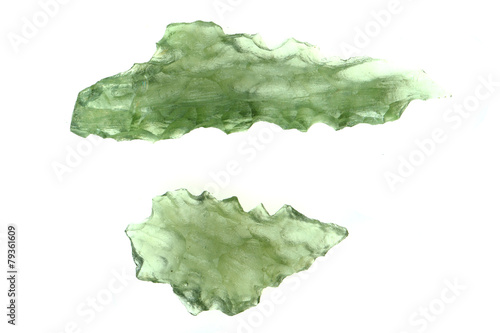 green moldavite minerals