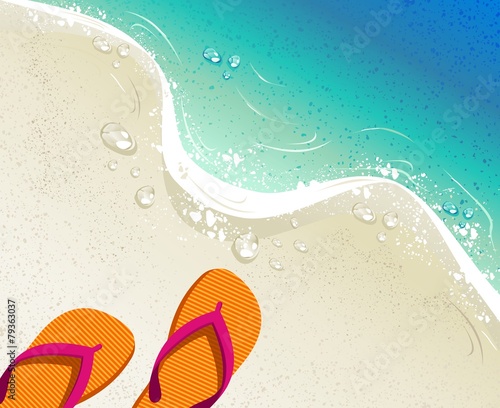Summer holidays illustration