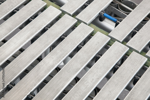 Obraz na plátně closeup of vibraphone