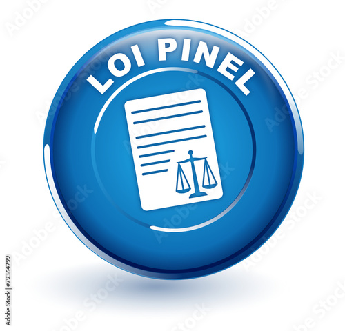loi pinel sur bouton bleu