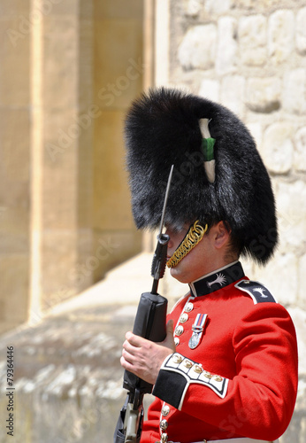 Foto The Guardsman at the Buckingham Palace in London