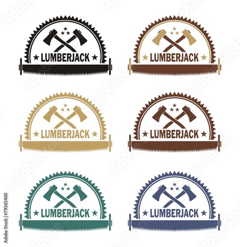 lumberjack badges