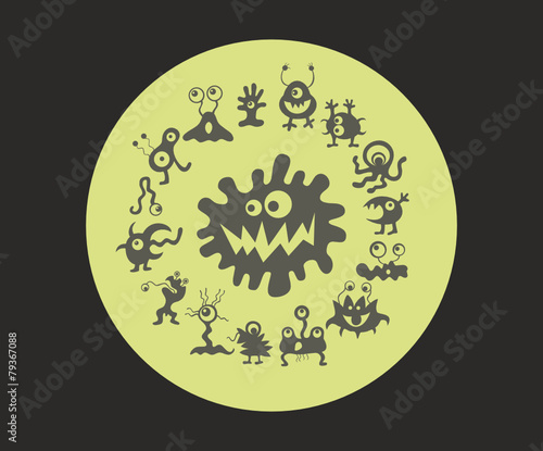Monsters in the full moon