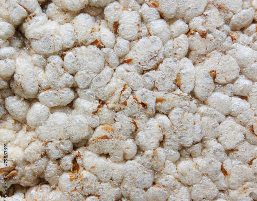 textured surface brown rice cakes for background textured surface brown rice cakes for background