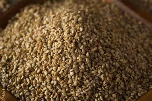 Raw Organic Sesame Seeds © Brent Hofacker