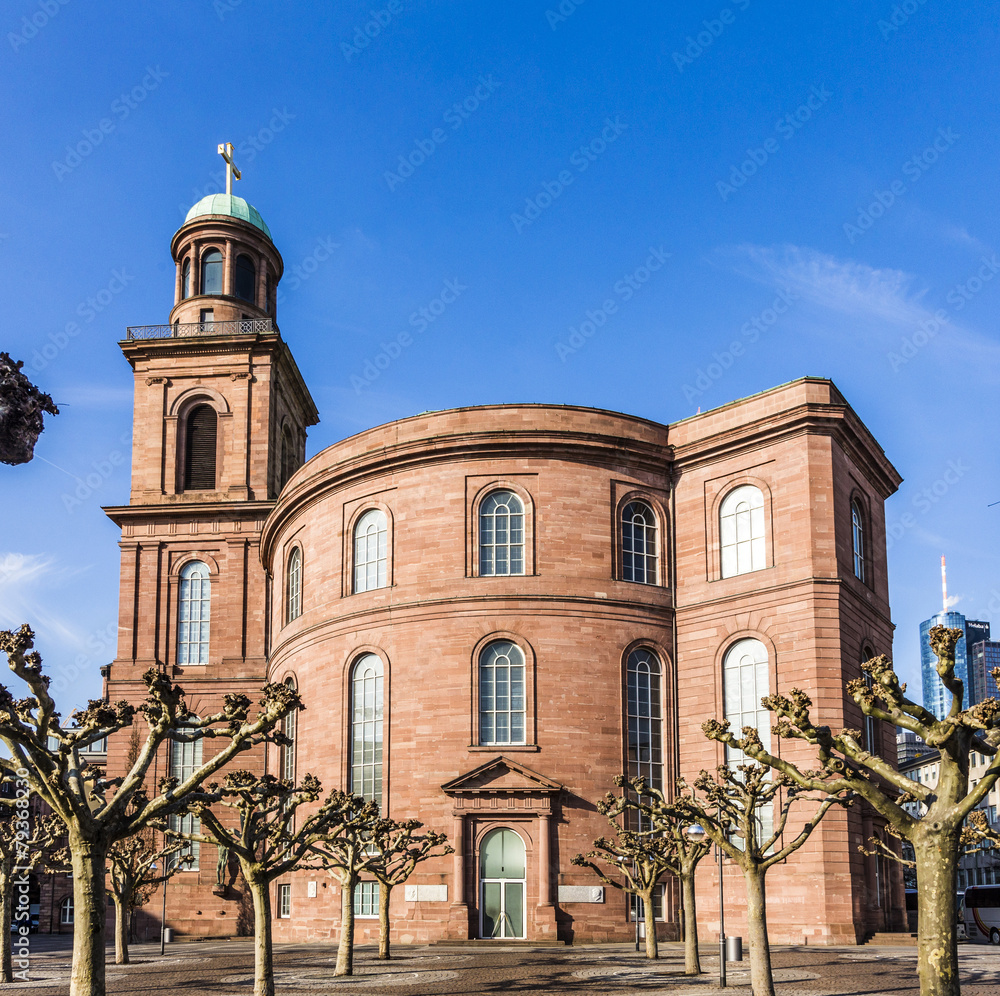 Paulskirche, famous Church in Frankfurt