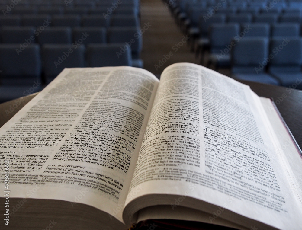 Fototapeta premium Bible Book