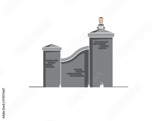 america classic brick fence