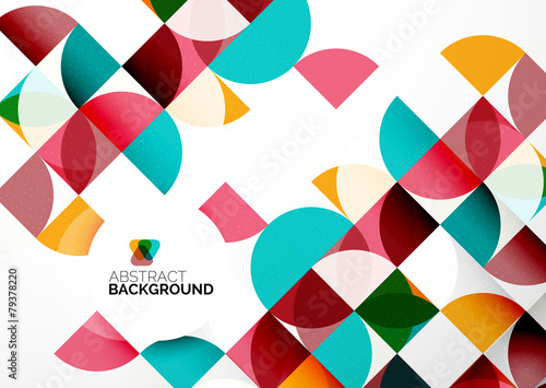 Wallpaper Mural Business Abstract Geometric Template Torontodigital.ca