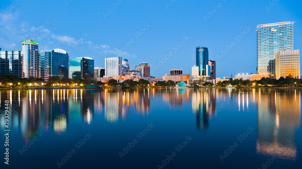 Obraz premium Orlando Skyline