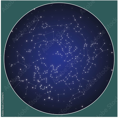 Northern hemisphere constellations