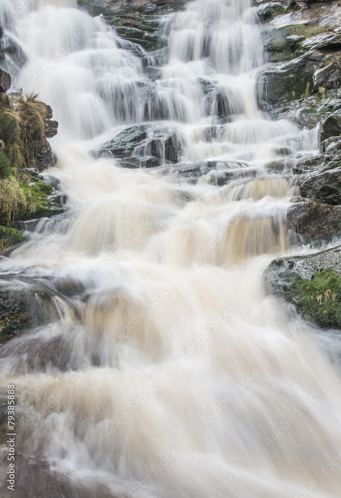 Fototapeta premium Waterfall in the Peak District National Park