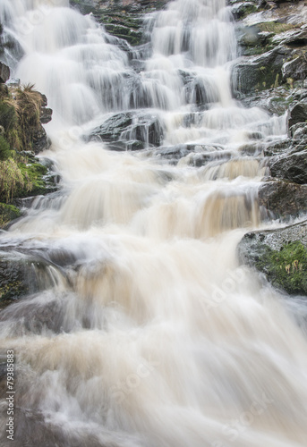 Waterfall in the Peak District National Park