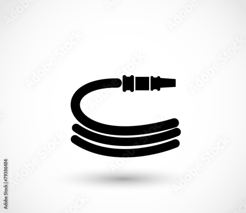 Hose icon vector