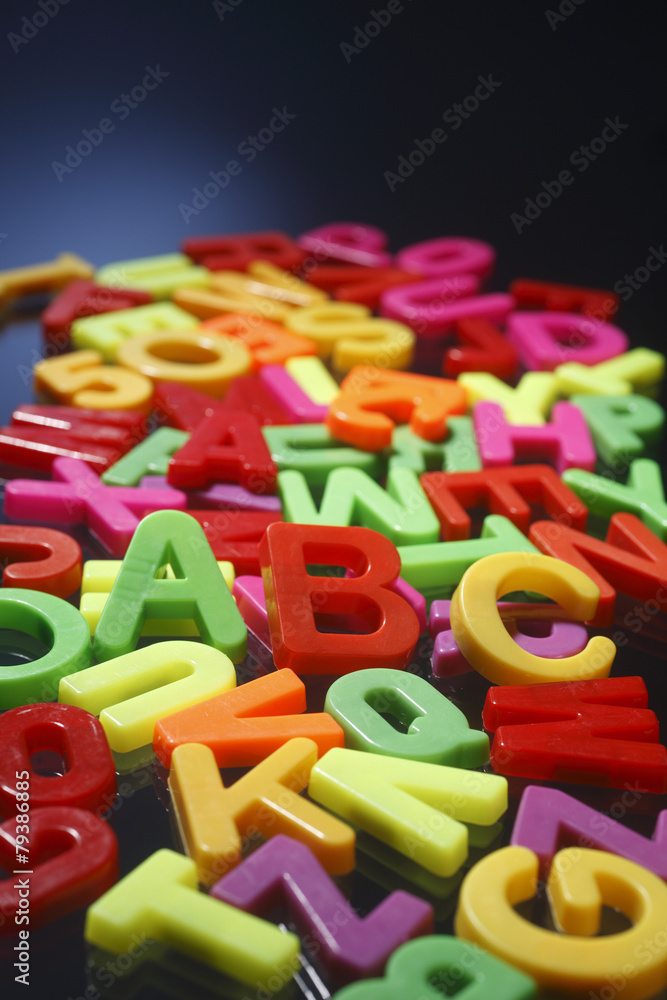 Fototapeta premium Alphabets