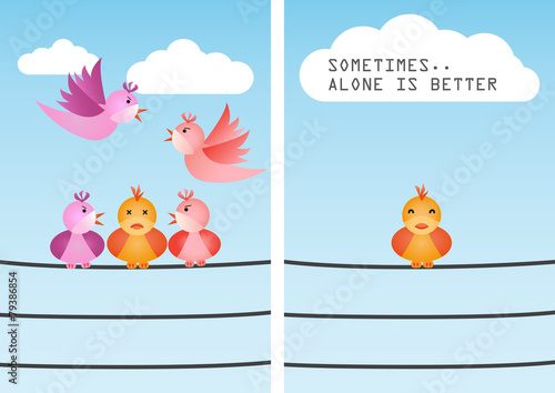 Alone is better01