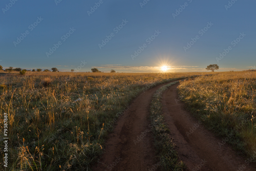 Free State road to sunrise