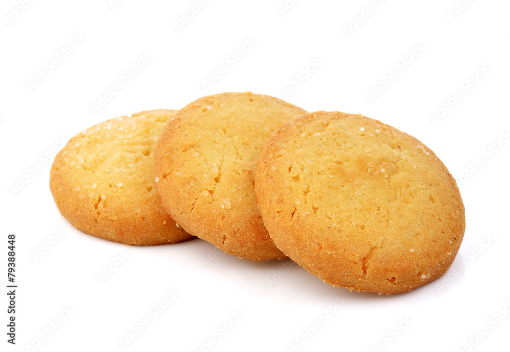Cracker on white background Cracker on white background