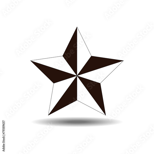 Obraz na płótnie nautical star w salonie