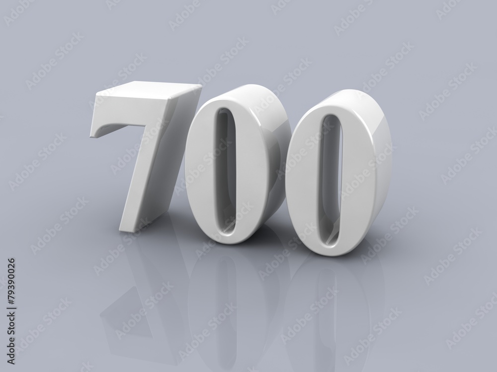 number 700 number 700