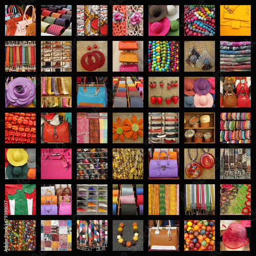 accessories collage