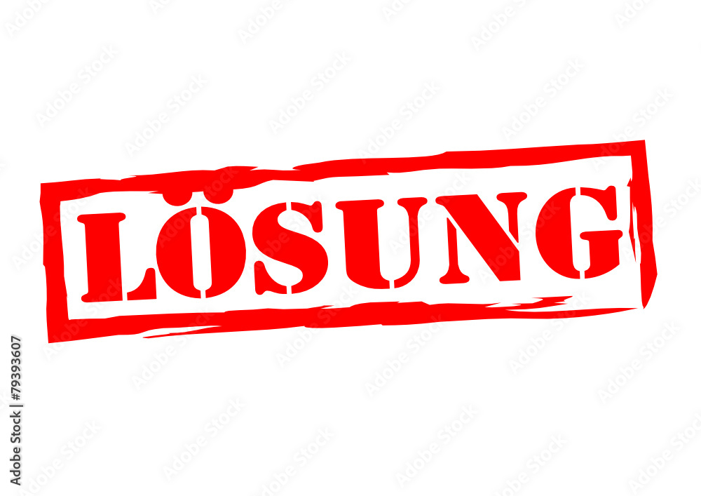 Losung text against white background Losung text against white background