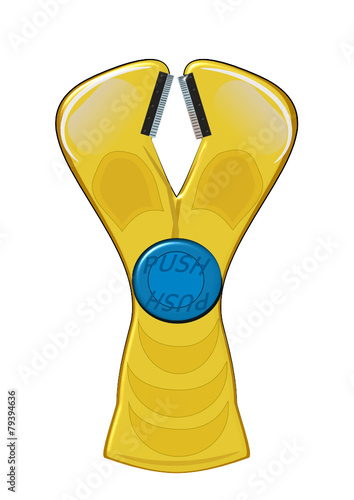 Peine carda para perros