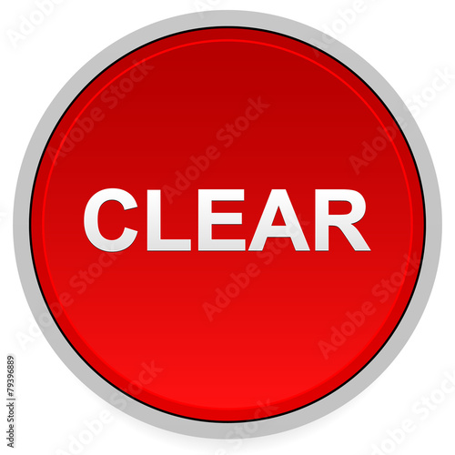 Red clear button