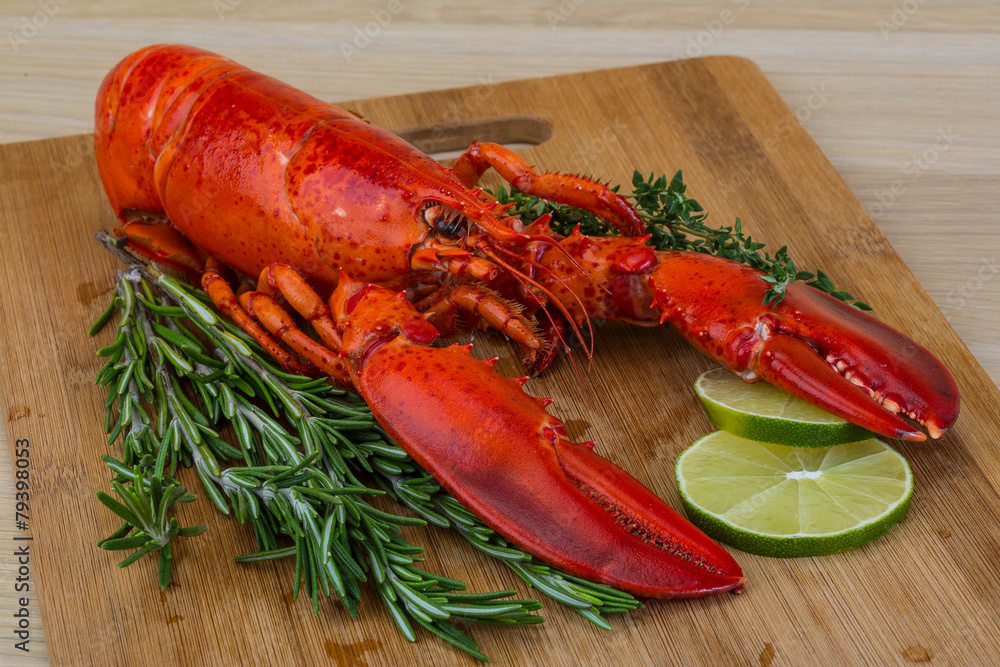 Boiled lobster Boiled lobster