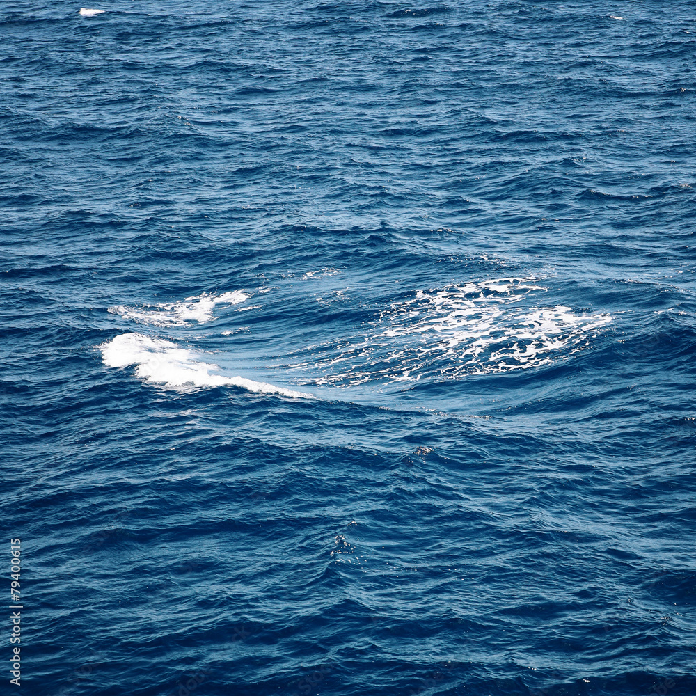 Mediterranean Sea background.Clear dark blue water. Mediterranean Sea background.Clear dark blue water.