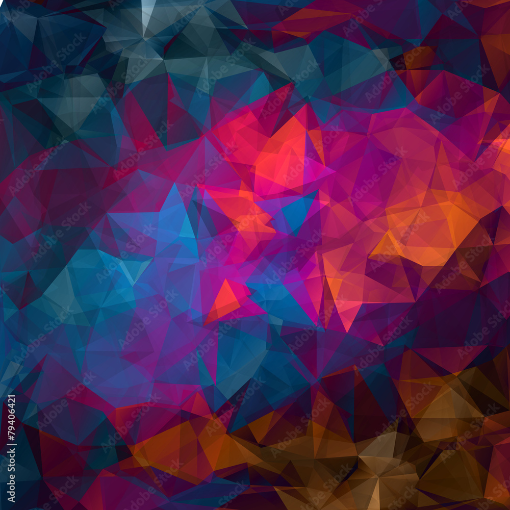Mosaik Polygon Hintergrund Mosaik Polygon Hintergrund