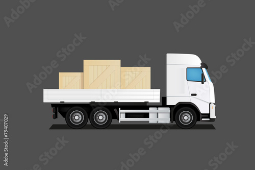 Truck - FlatBed Crates