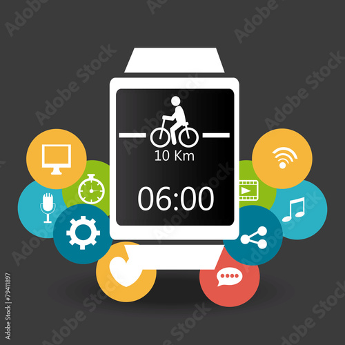 Technology design, vector illustration.