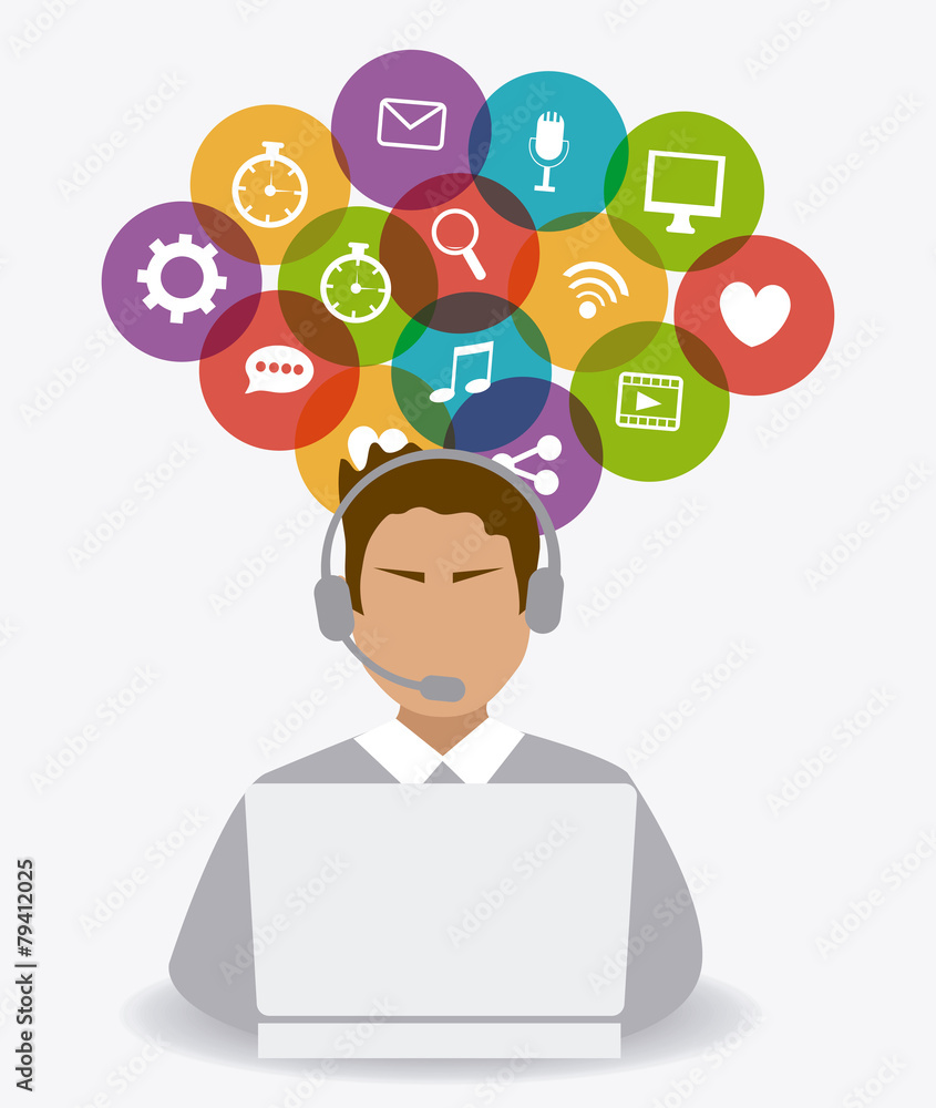 Technology design, vector illustration. Technology design, vector illustration.