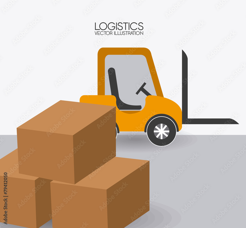 Delivery design, vector illustration. Delivery design, vector illustration.