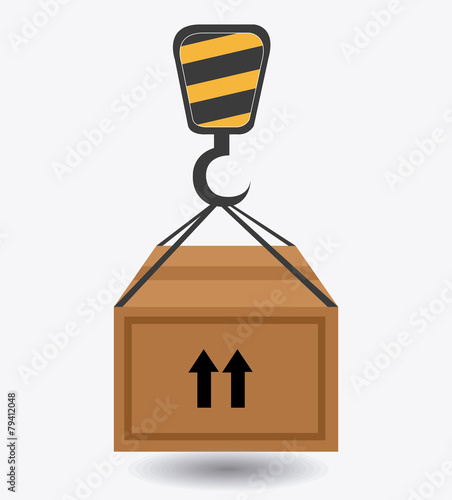 Delivery design, vector illustration. photo