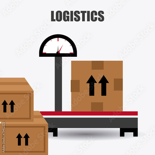 Delivery design, vector illustration.