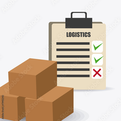 Delivery design, vector illustration.