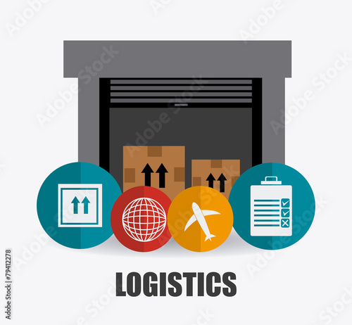 Delivery design, vector illustration.