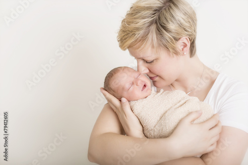 Mutter und Sohn :-) Baby lächelt