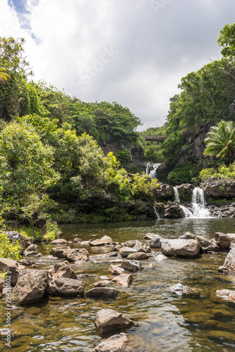 Waterfalls in Haleakala National Park, Maui, Hawaii