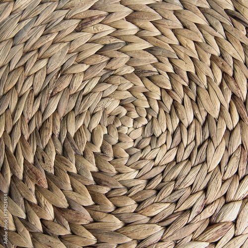 close up rattan craft  texture background