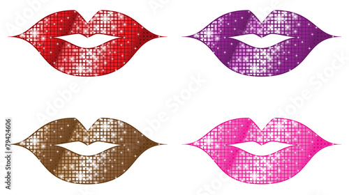 Glittering Lips