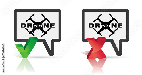 drone interdit et drone accepté