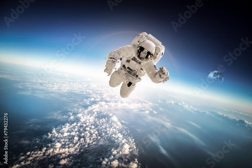 Astronaut in outer space #79432276